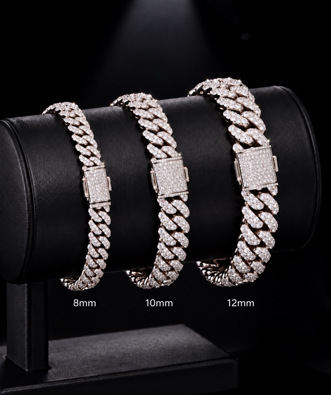 Diamond Cuban Bracelet by Auric Jewelry & Co.