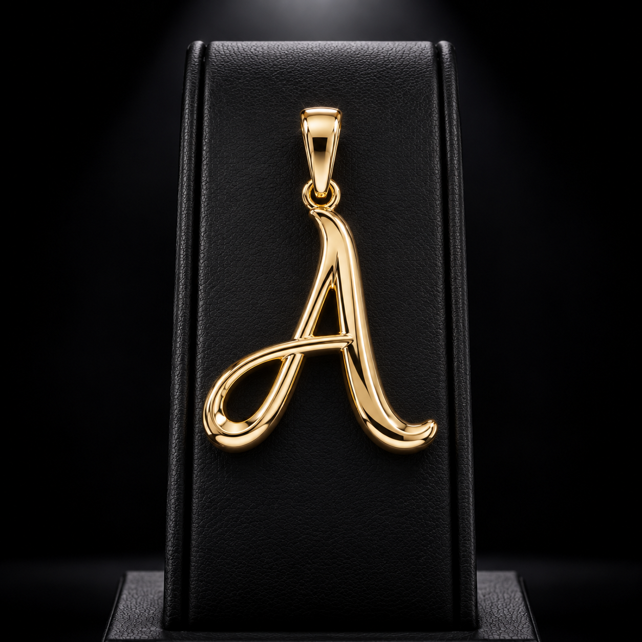 Plain Initial Pendant by Auric Jewelry & Co.