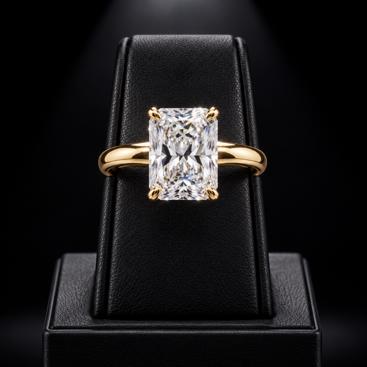 Radiant Solitaire by Auric Jewelry & Co.